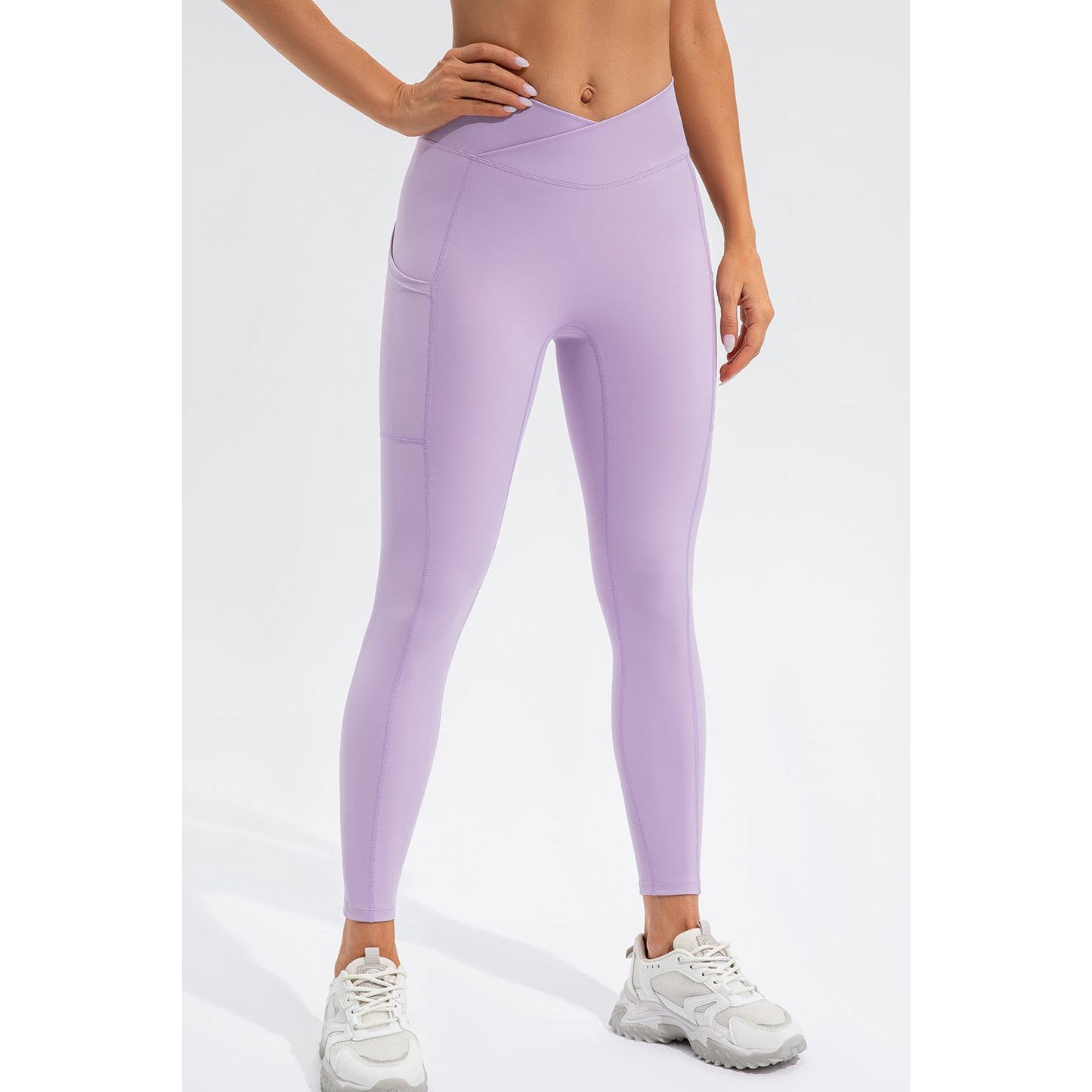 High Waist Active Leggings with Pockets