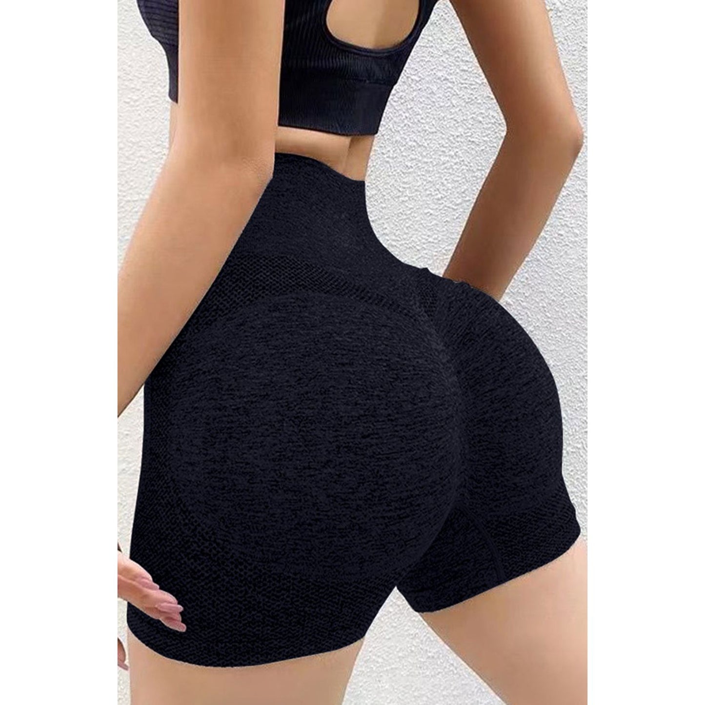 High Waist Active Shorts