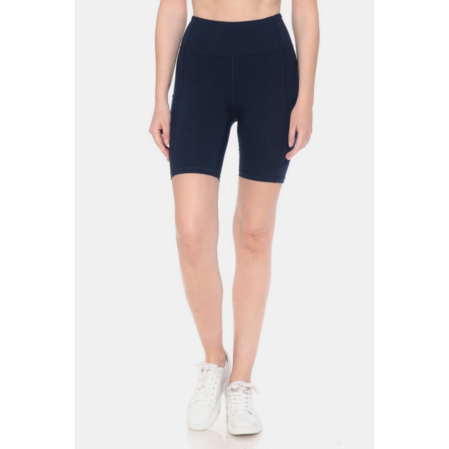 Leggings Depot Full Size High Waist Active Shorts