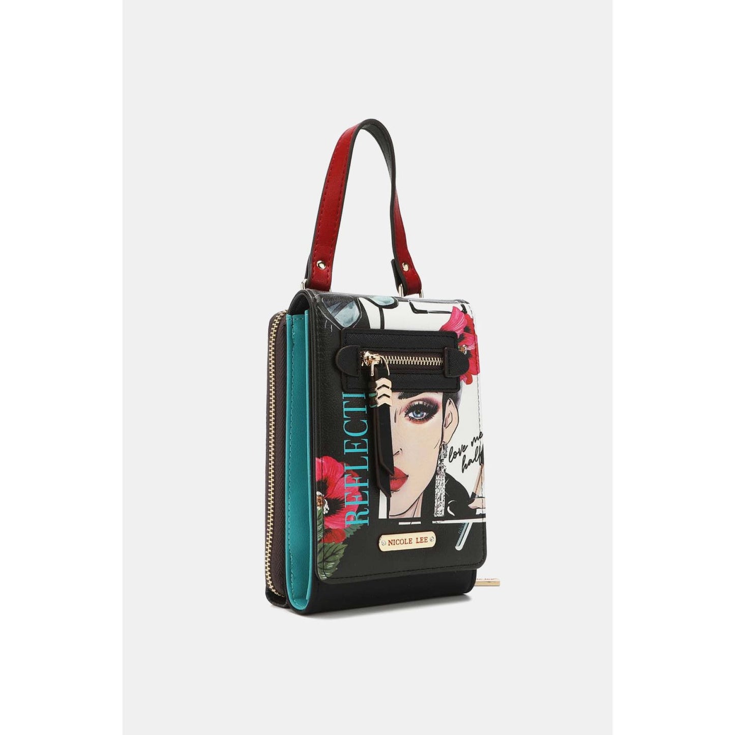 Nicole Lee USA Small Crossbody Wallet