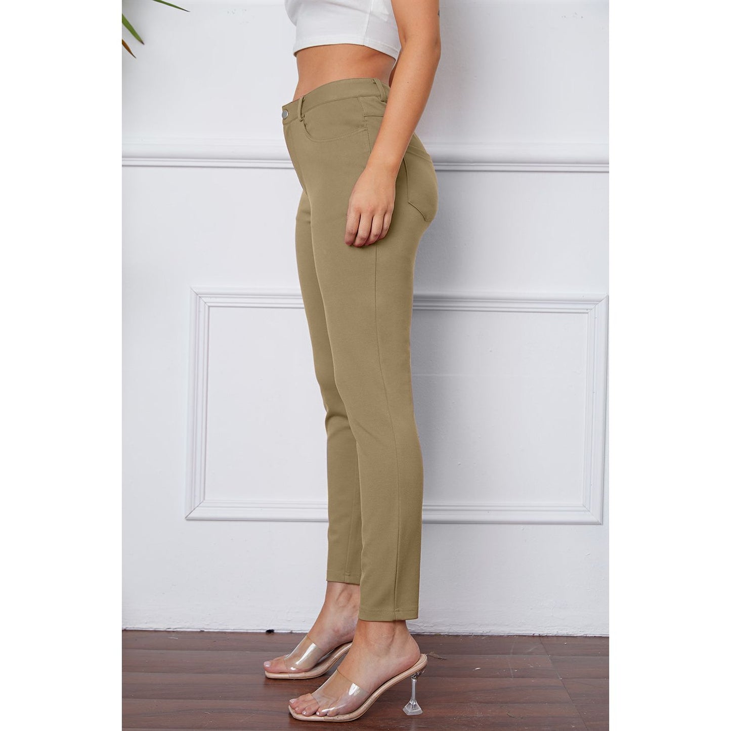 StretchyStitch Pants by Basic Bae