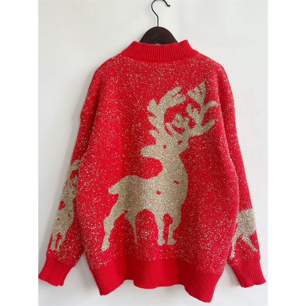 Christmas Element Round Neck Sweater