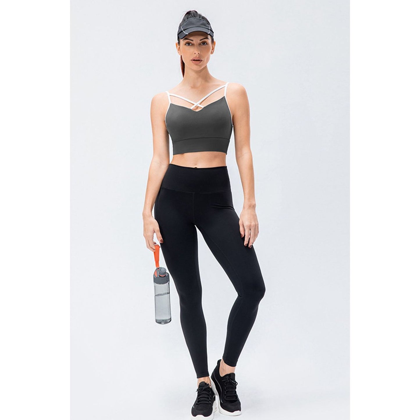 Wide Waistband Slim Fit Active Leggings