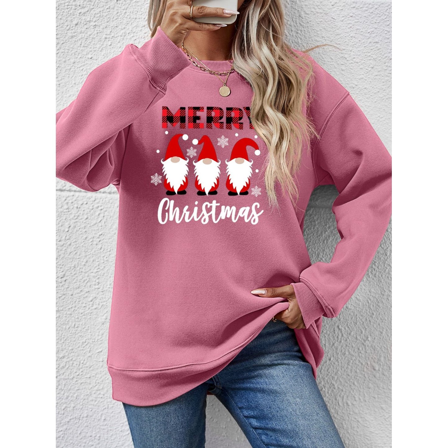 MERRY CHRISTMAS Long Sleeve Sweatshirt