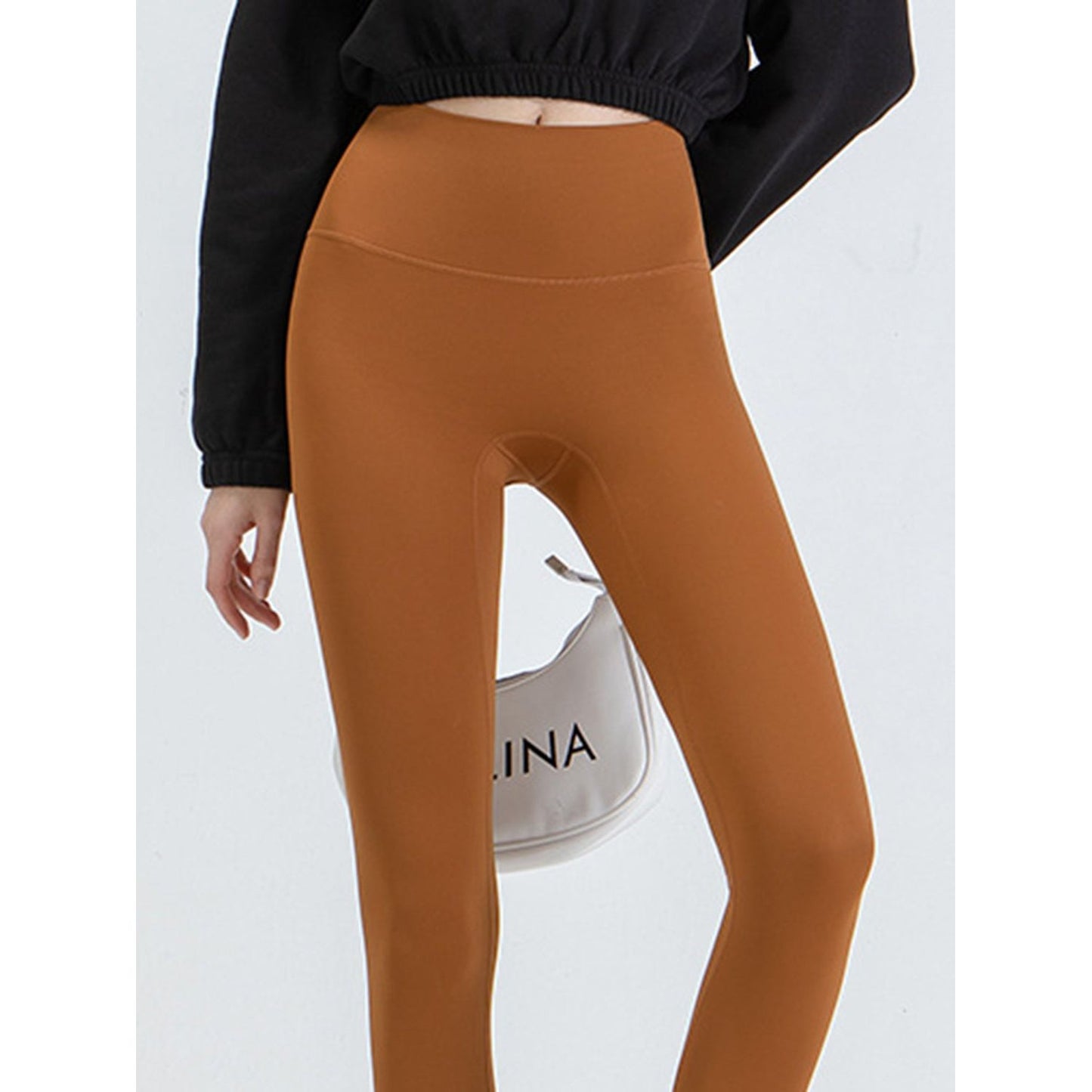 Wide Waistband Sports Leggings