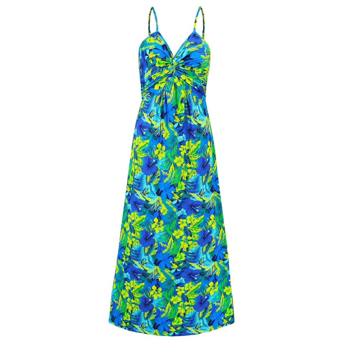 Twisted Printed V-Neck Cami Dress