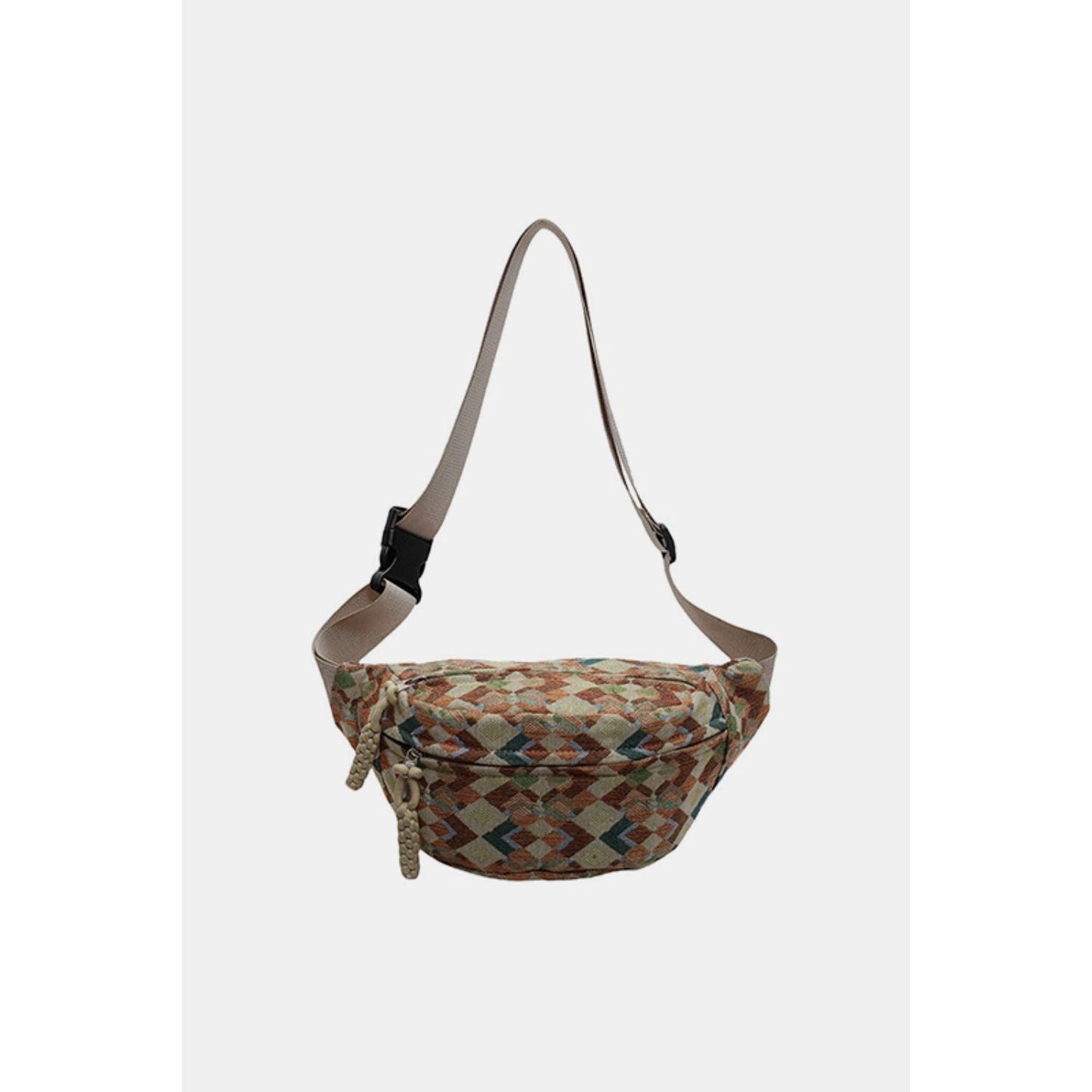 Adjustable Strap Canvas Sling Bag