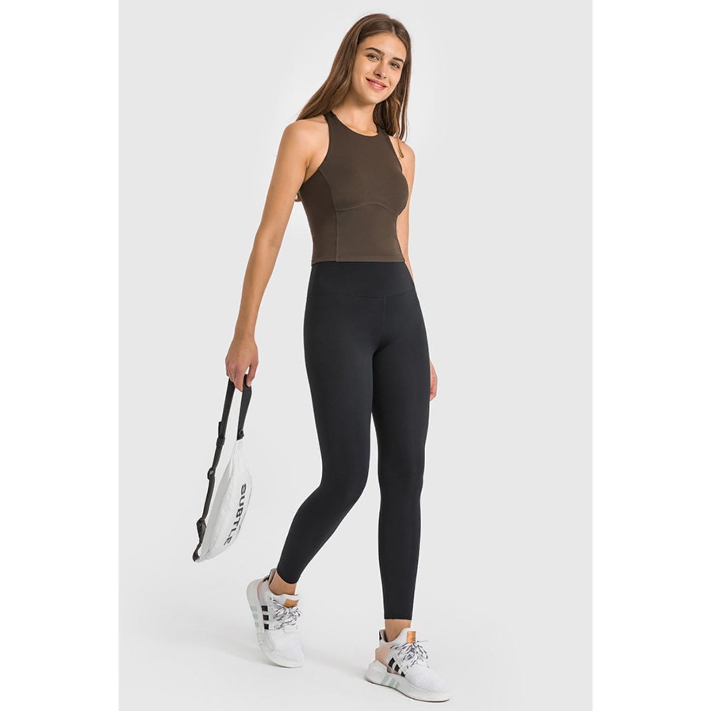 Millennia High Waist Ankle-Length Yoga Leggings