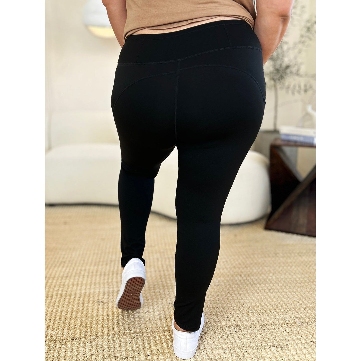 Wide Waistband Sports Leggings