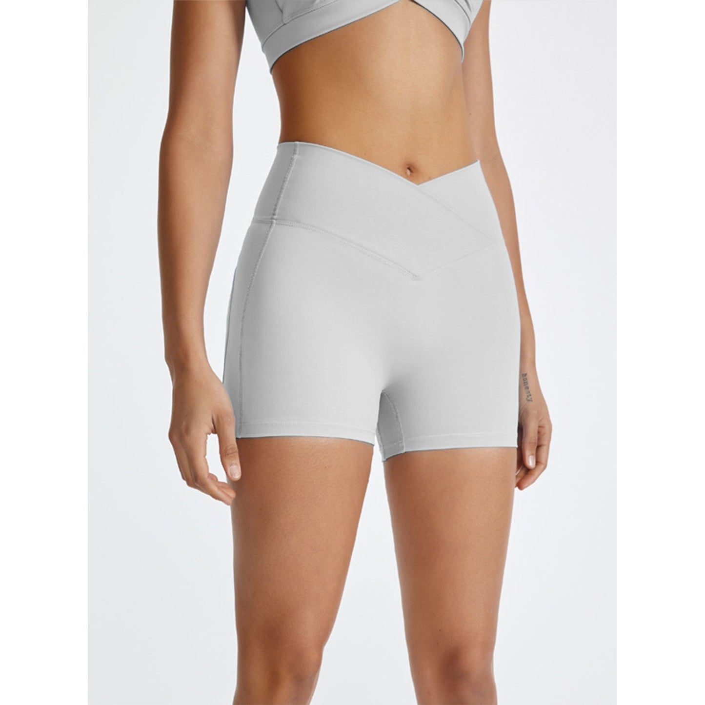 High Waist Active Shorts