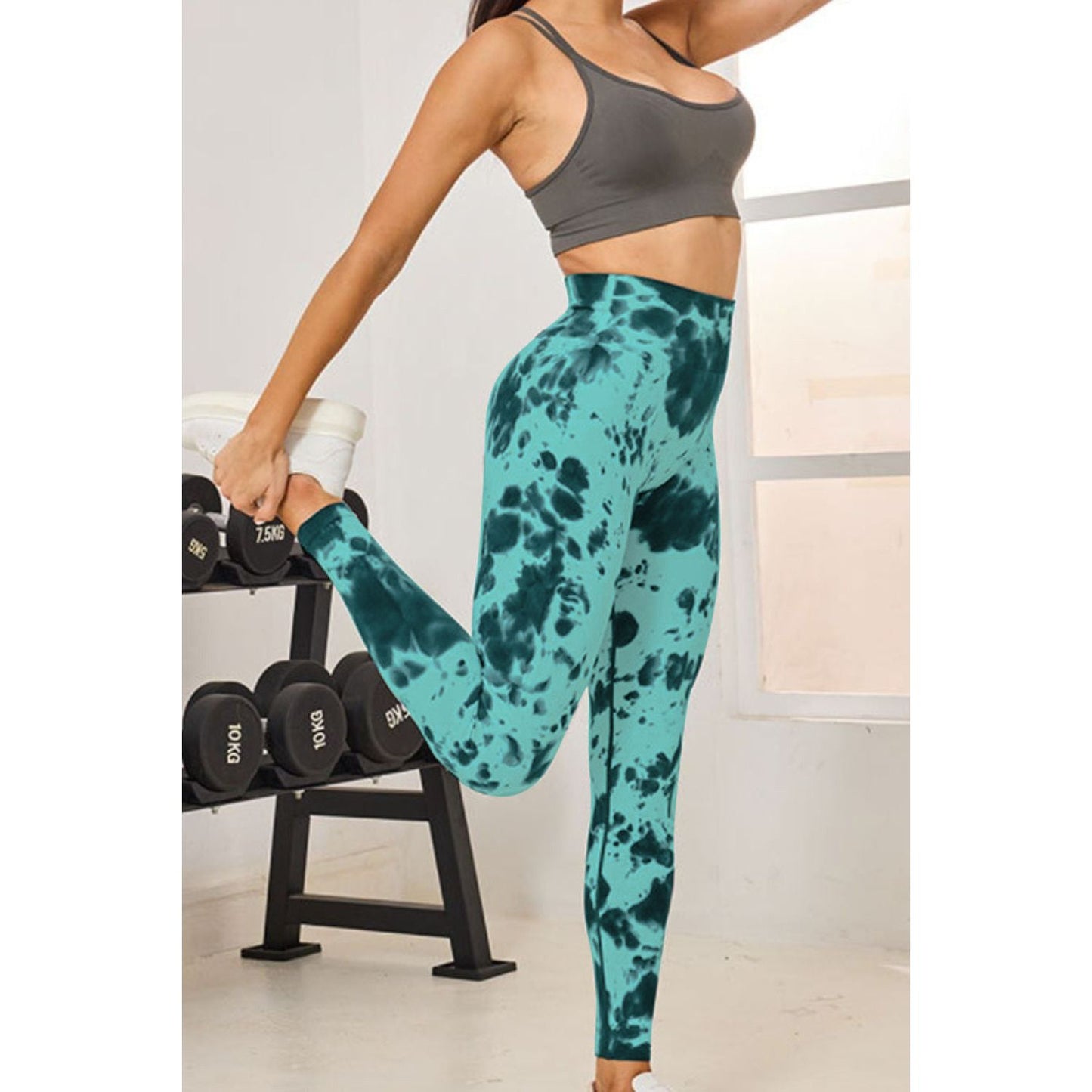 Tie-Dye High Waist Active Leggings