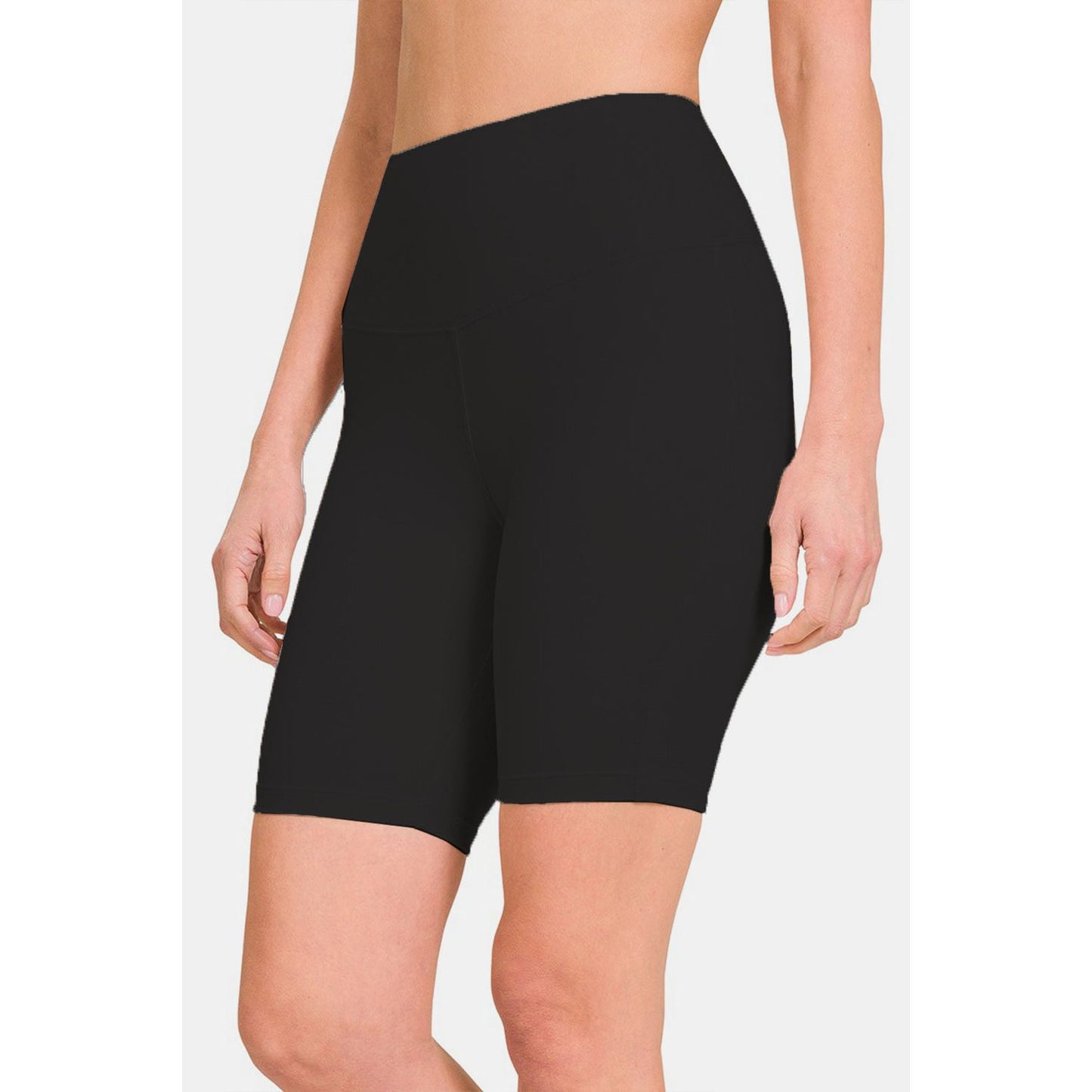 Zenana High Waist Active Shorts