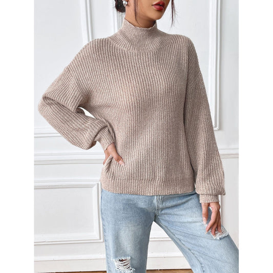 Turtleneck Long Sleeve Sweater