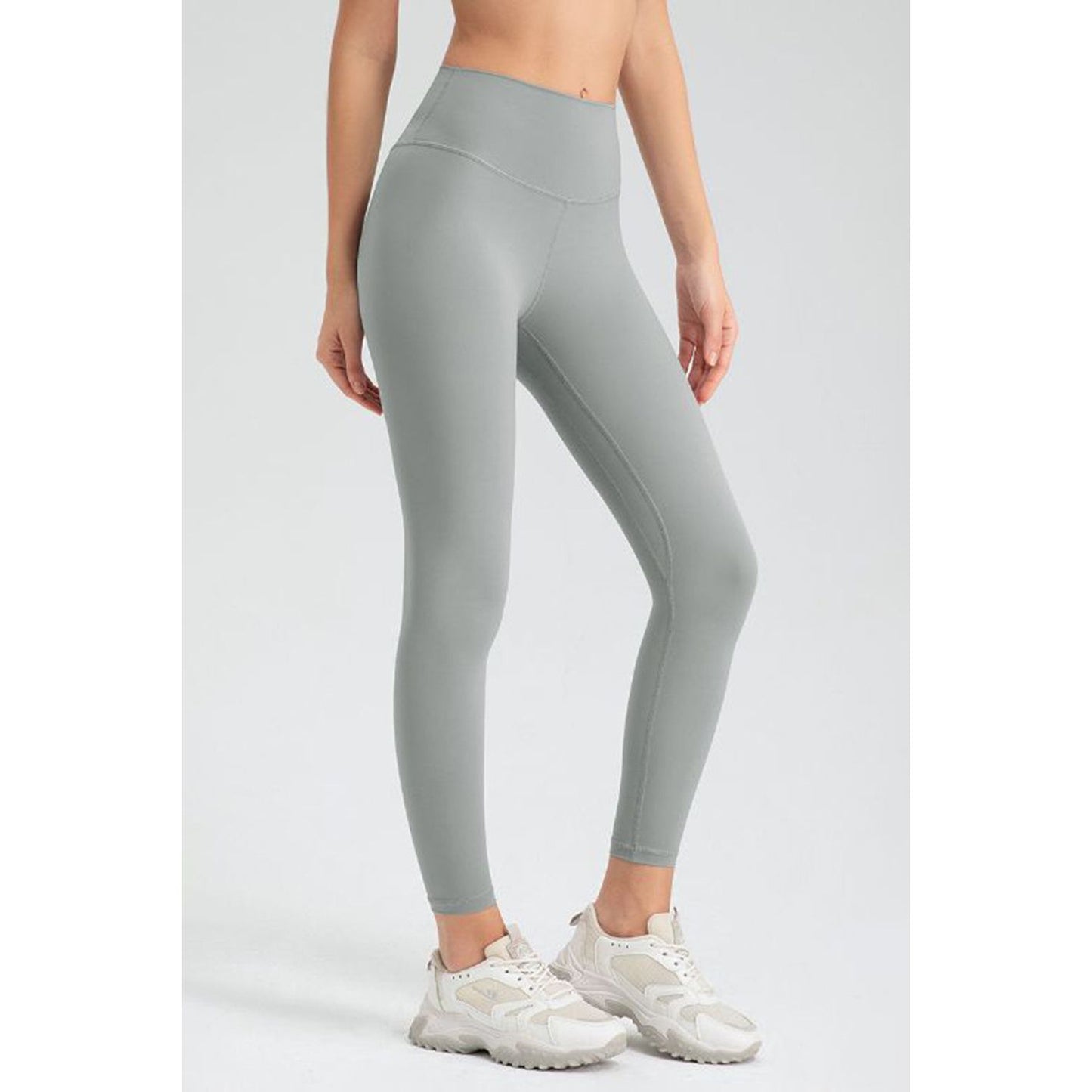 Wide Waistband Slim Fit Active Leggings