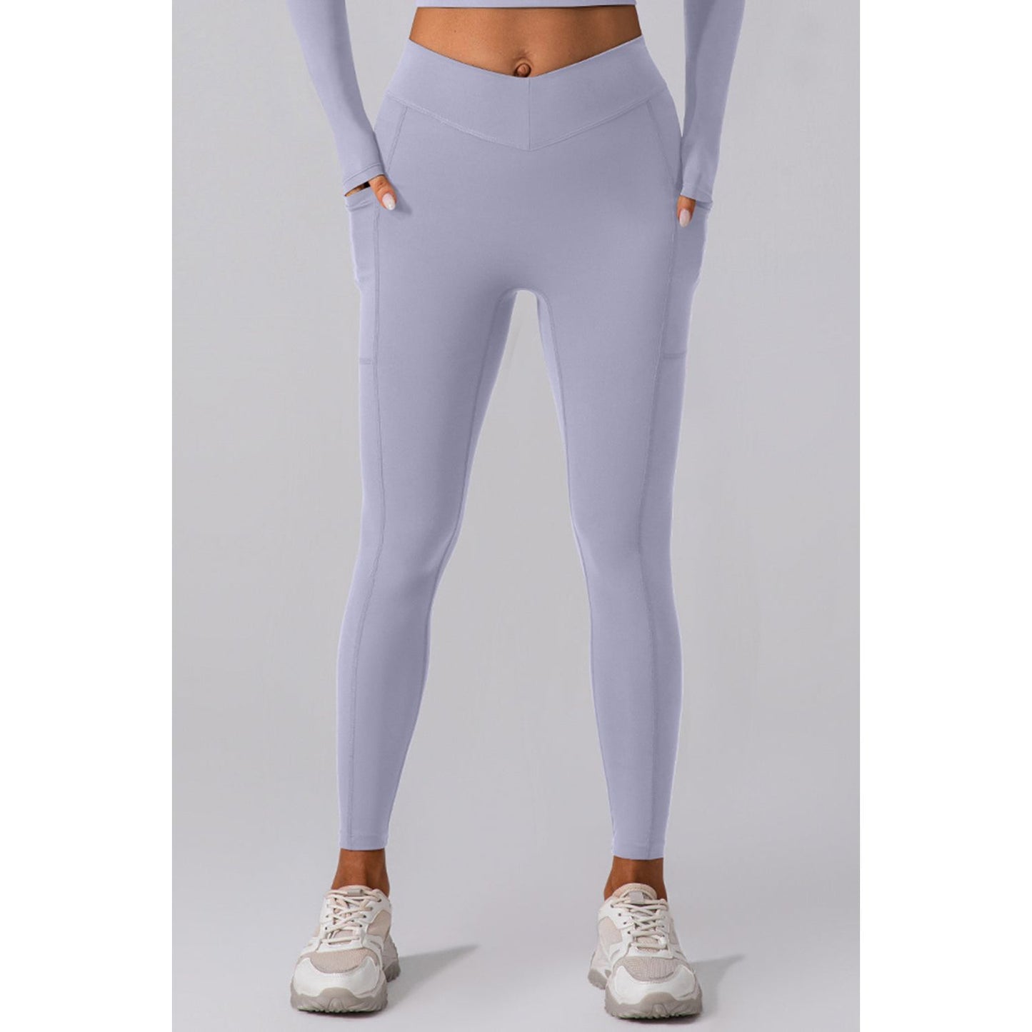 High Waist Active Leggings with Pockets