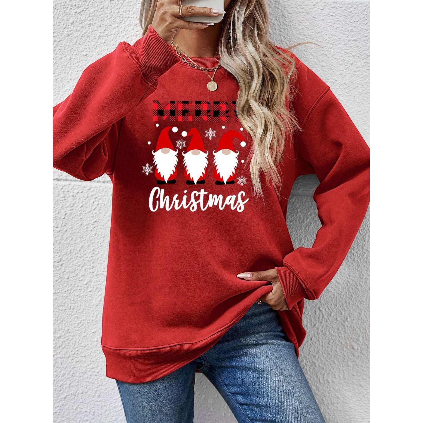 MERRY CHRISTMAS Long Sleeve Sweatshirt