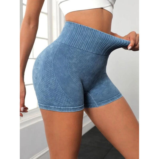 High Waist Active Shorts