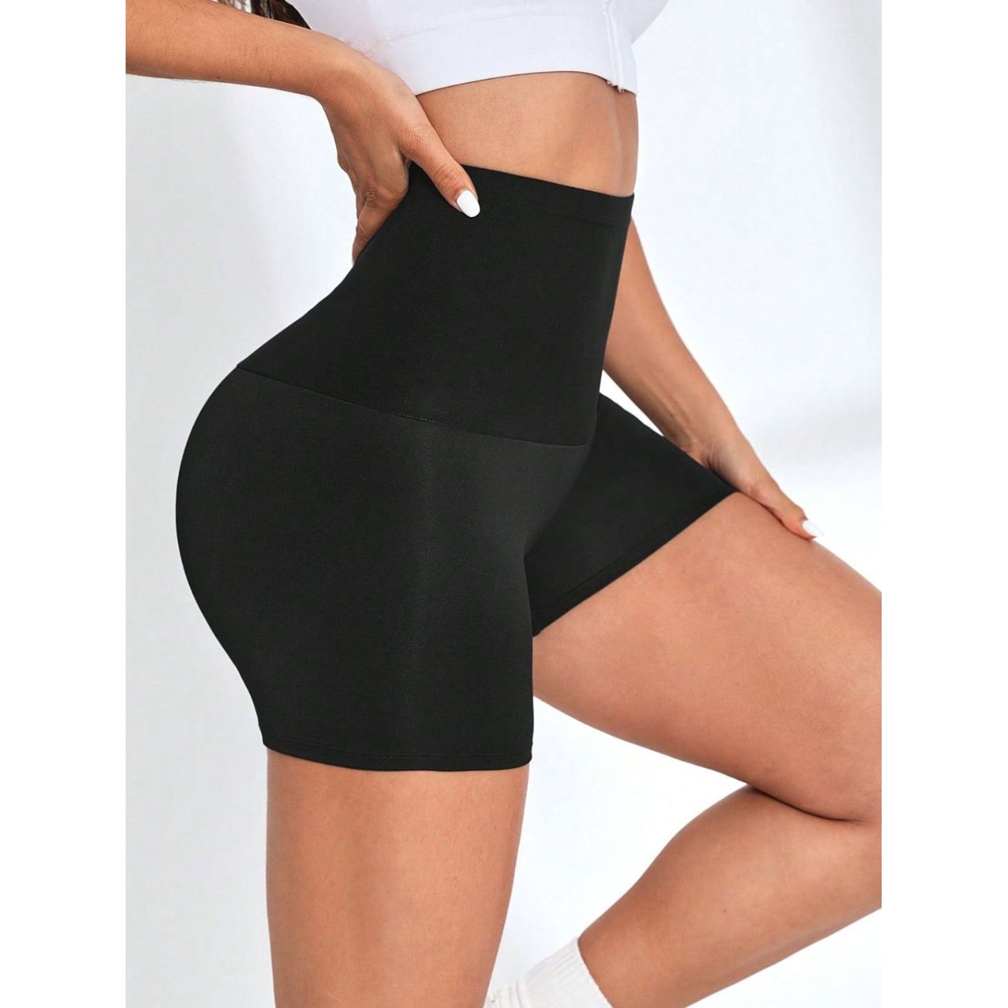 High Waist Active Shorts