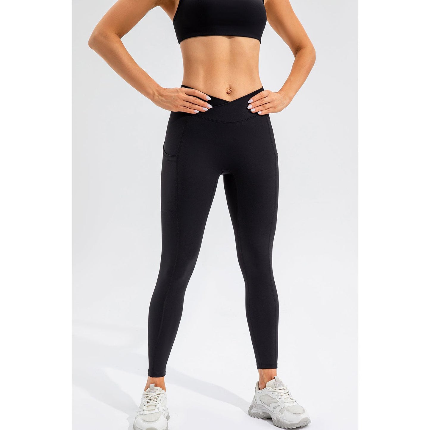 High Waist Active Leggings with Pockets