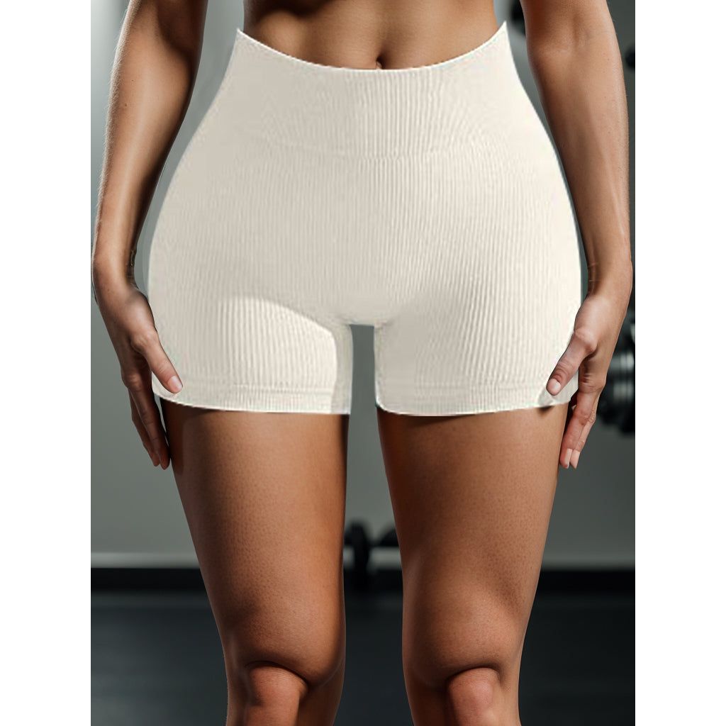 High Waist Active Shorts