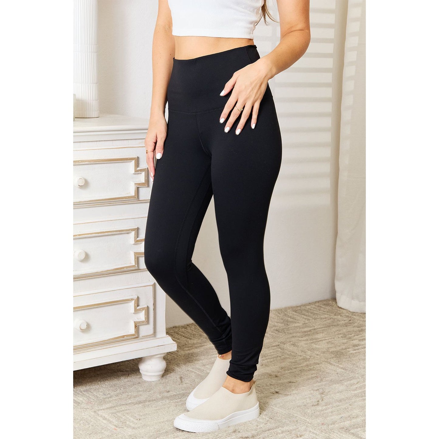 Basic Bae Ultra Soft High Waist Sports Leggings