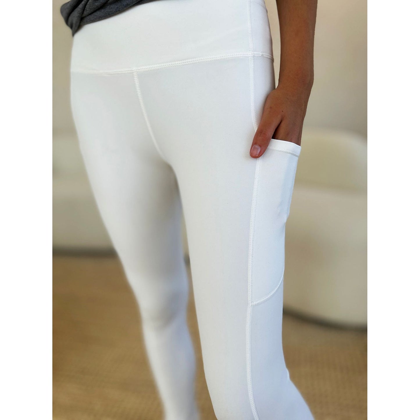 Wide Waistband Sports Leggings