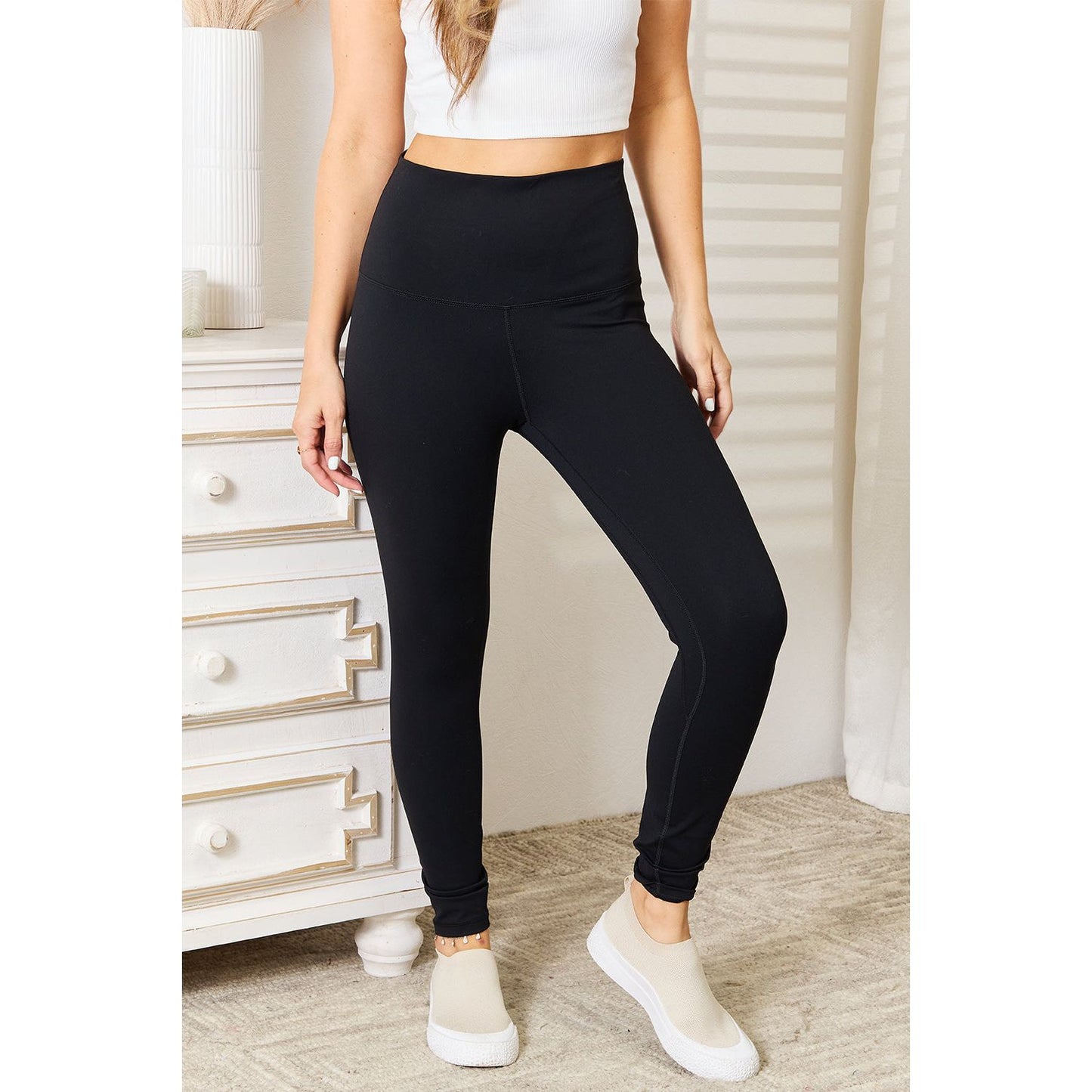 Basic Bae Ultra Soft High Waist Sports Leggings