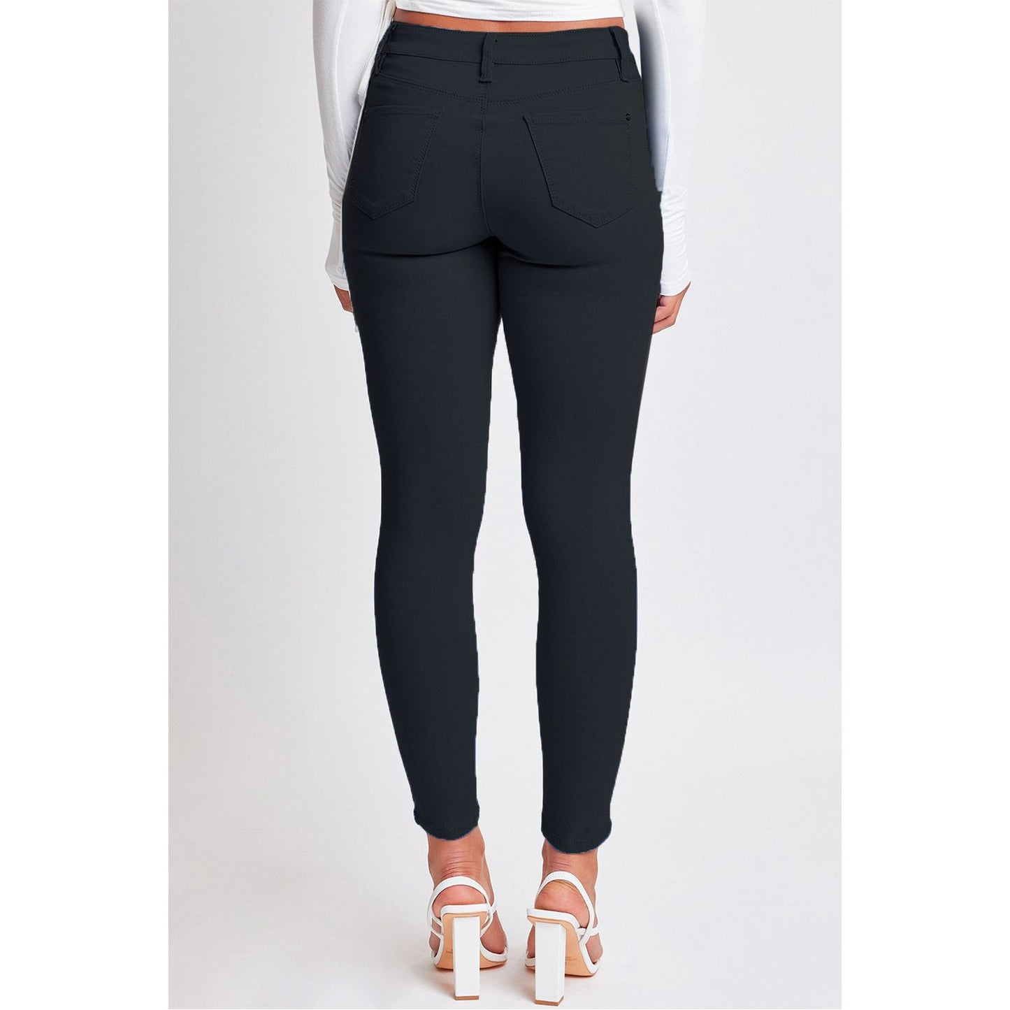 YMI Jeanswear Full Size Hyperstretch Mid-Rise Skinny Pants