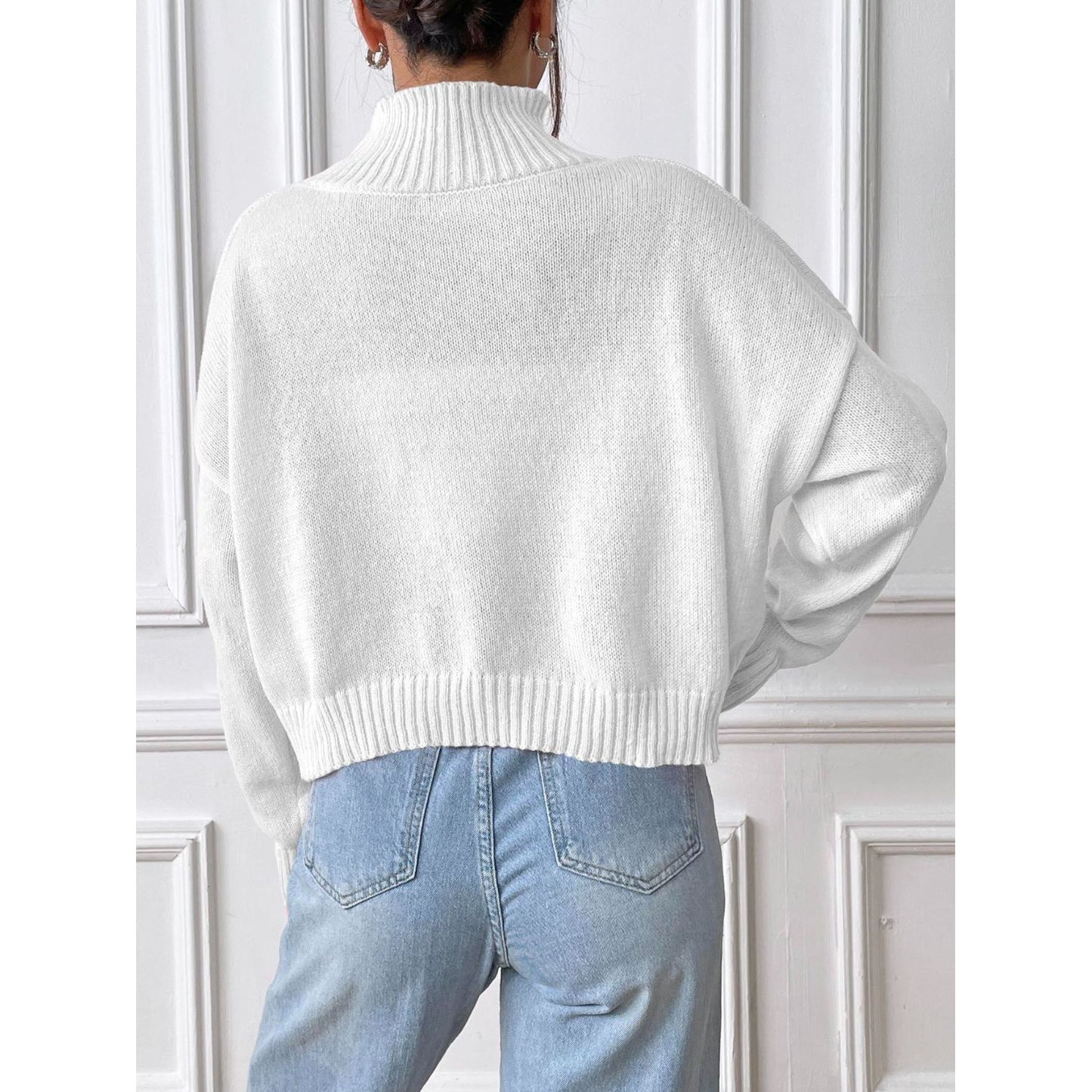 Turtleneck Long Sleeve Sweater