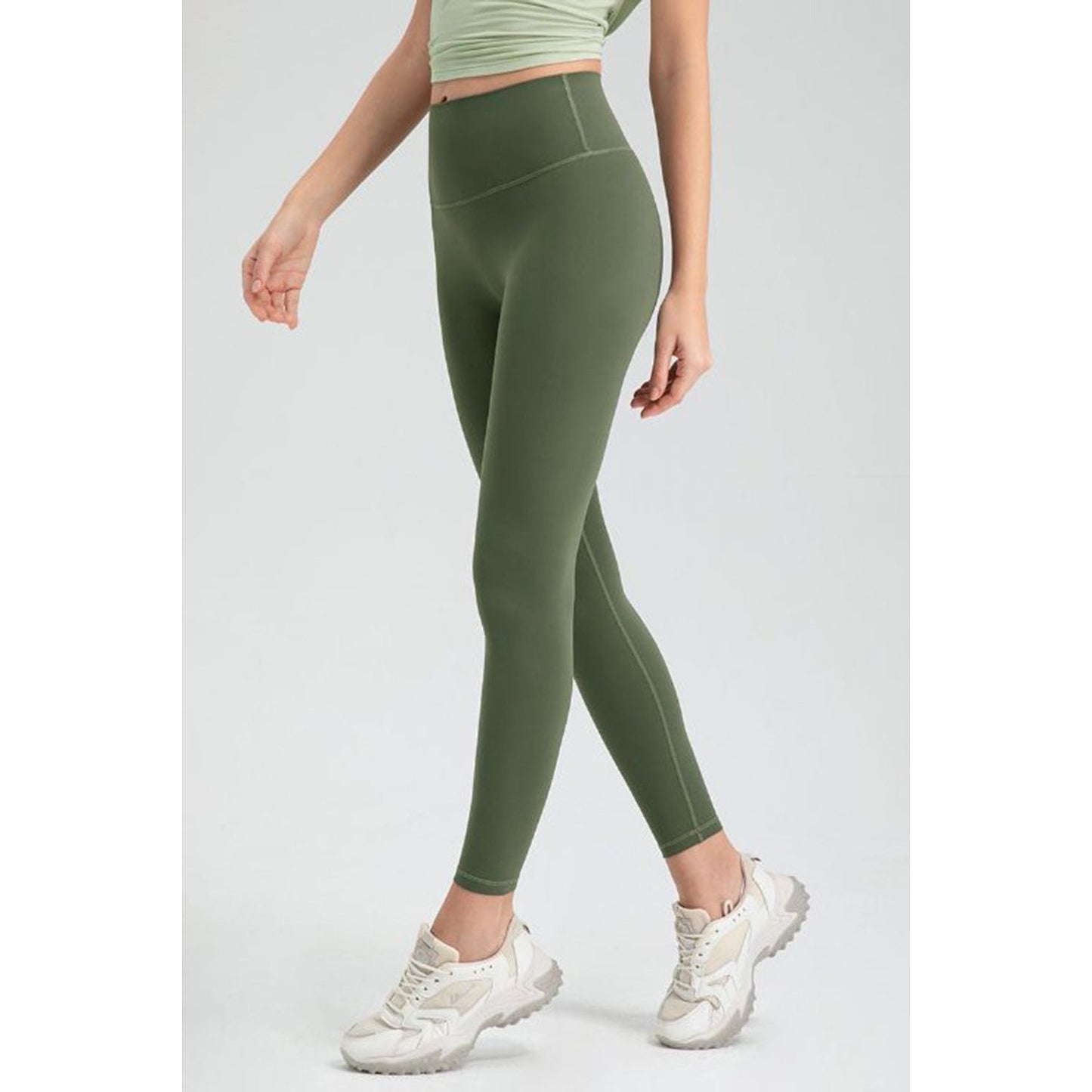 Wide Waistband High Waist Sport Leggings