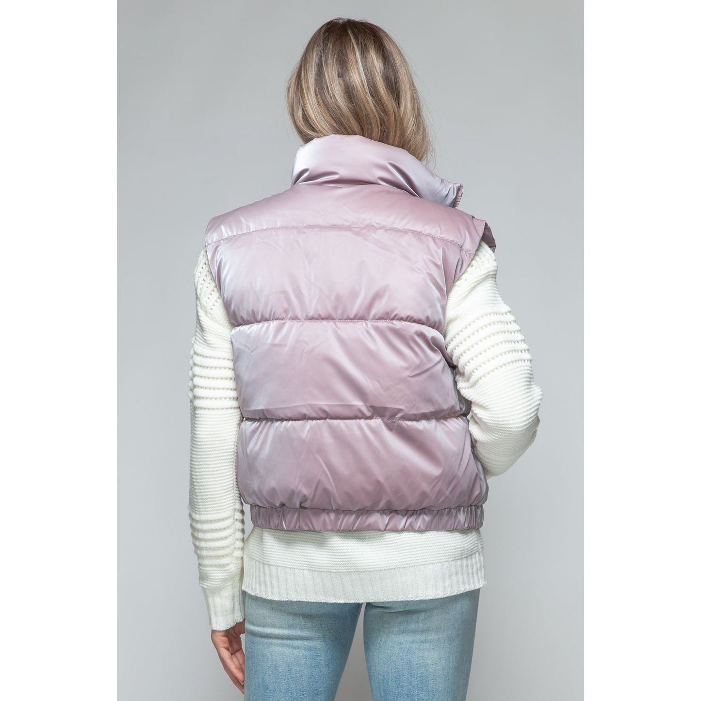 Snobbish Fine Fur Lining Quilted Vest