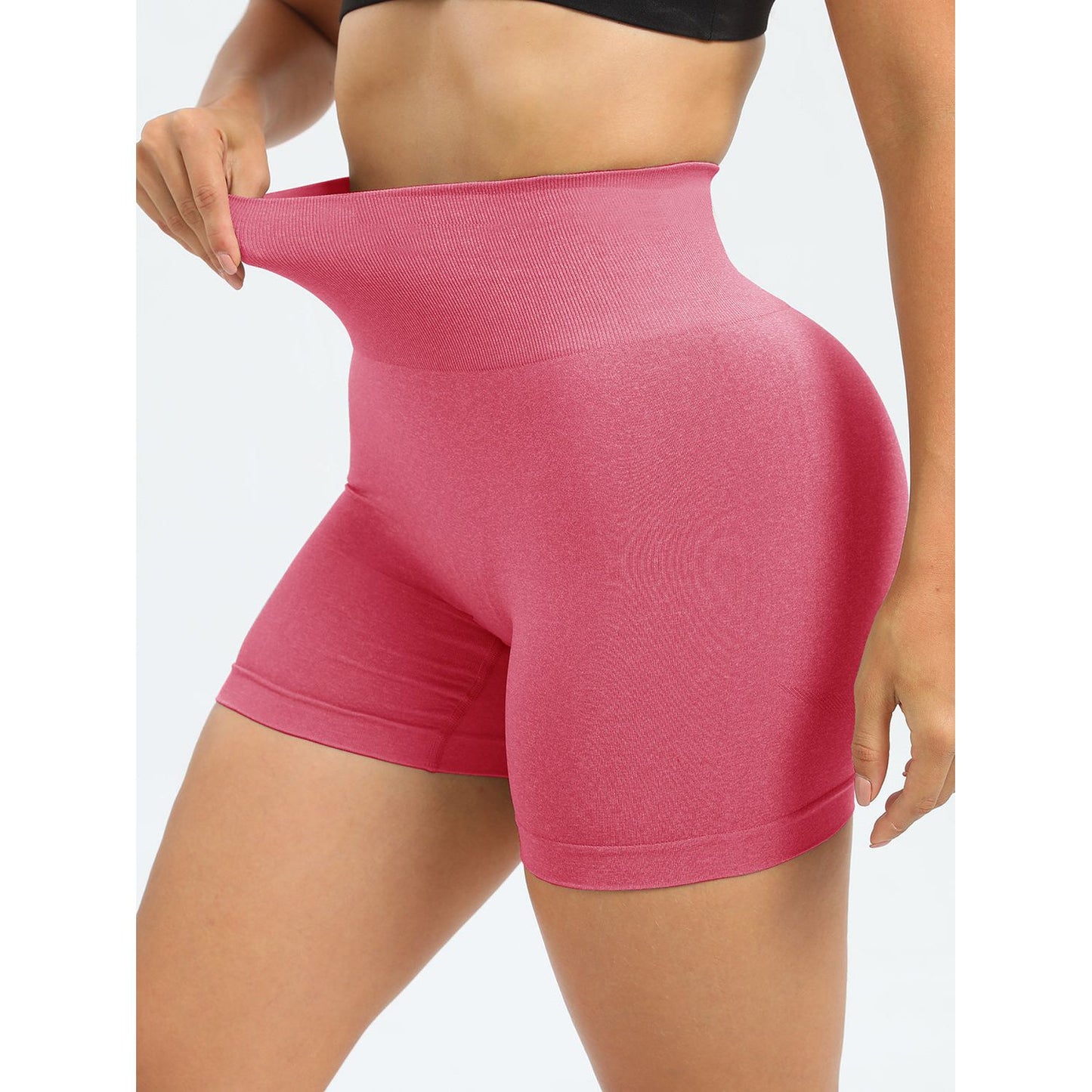 High Waist Active Shorts