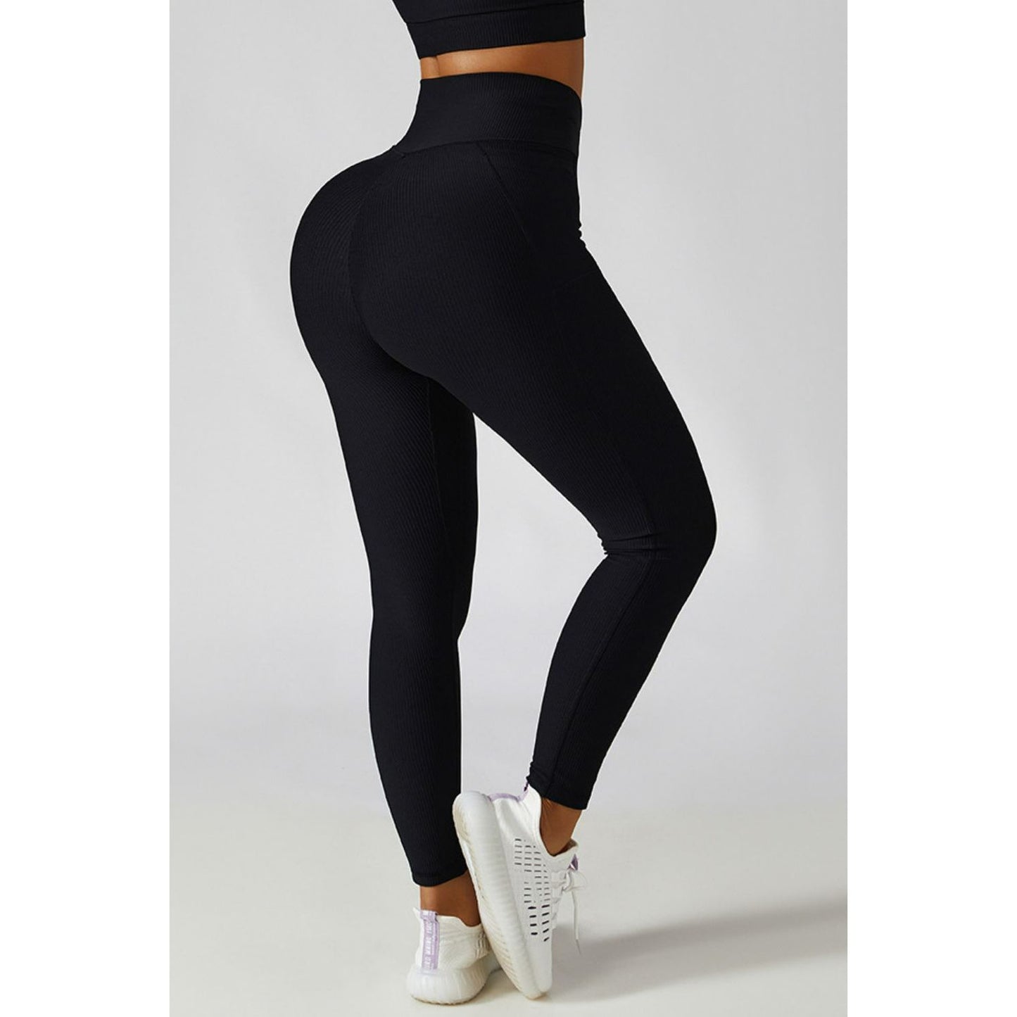 Basic Bae Crossover Waist Active Leggings