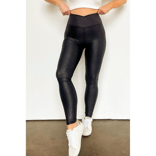 High Waist Wide Waistband Leggings