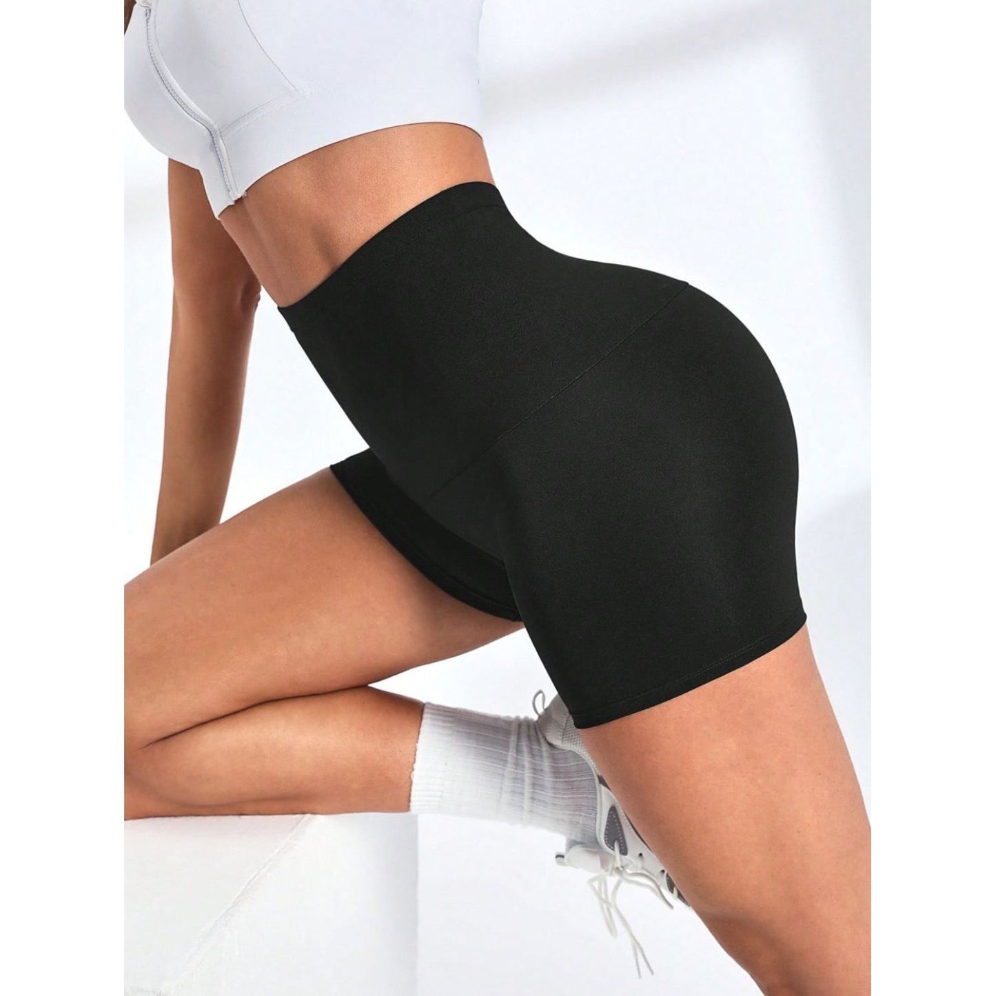 High Waist Active Shorts