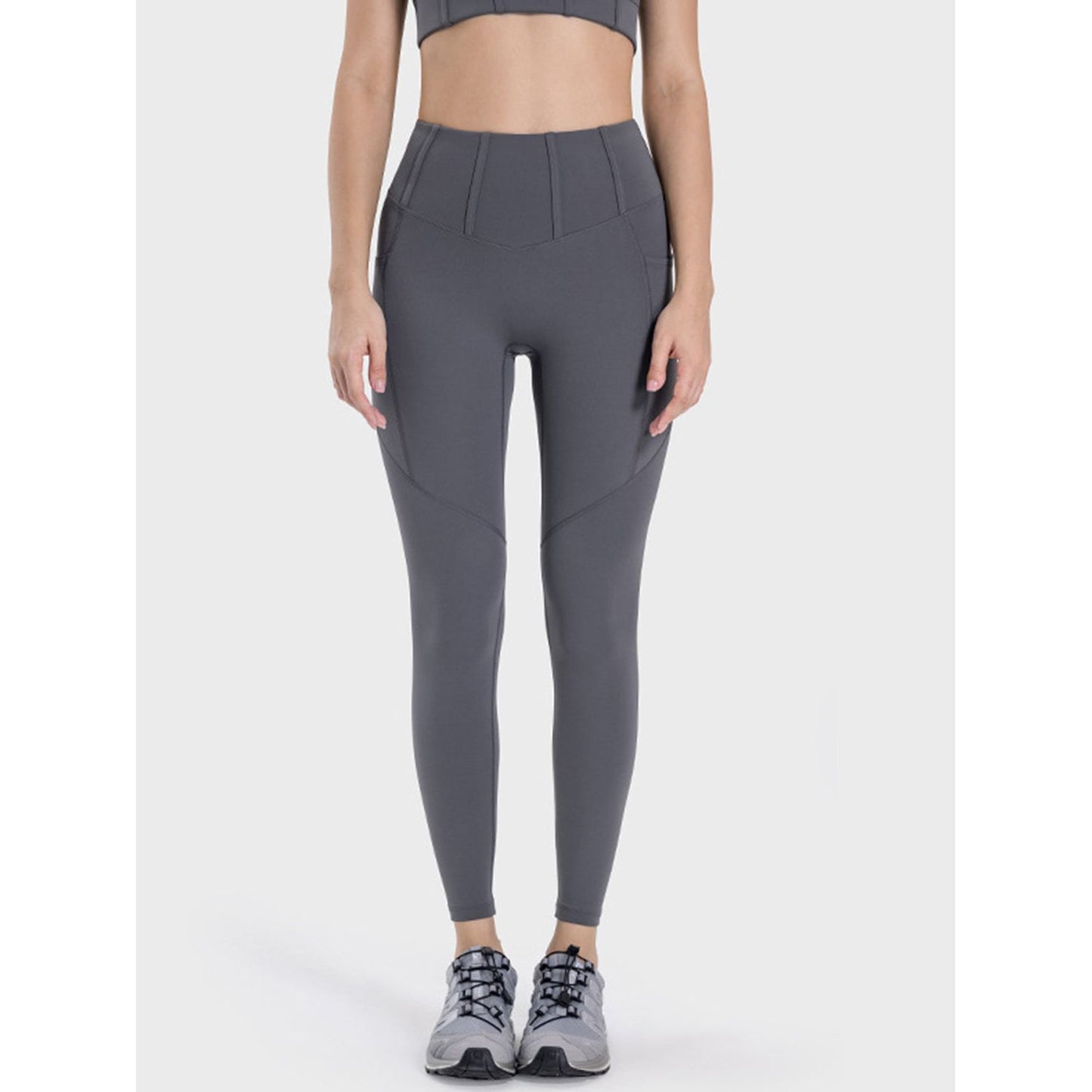 Pocketed High Waist Active Leggings