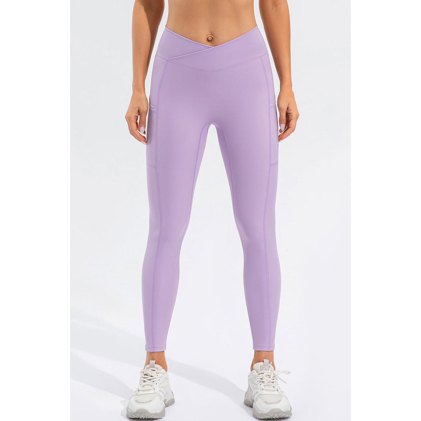 High Waist Active Leggings with Pockets