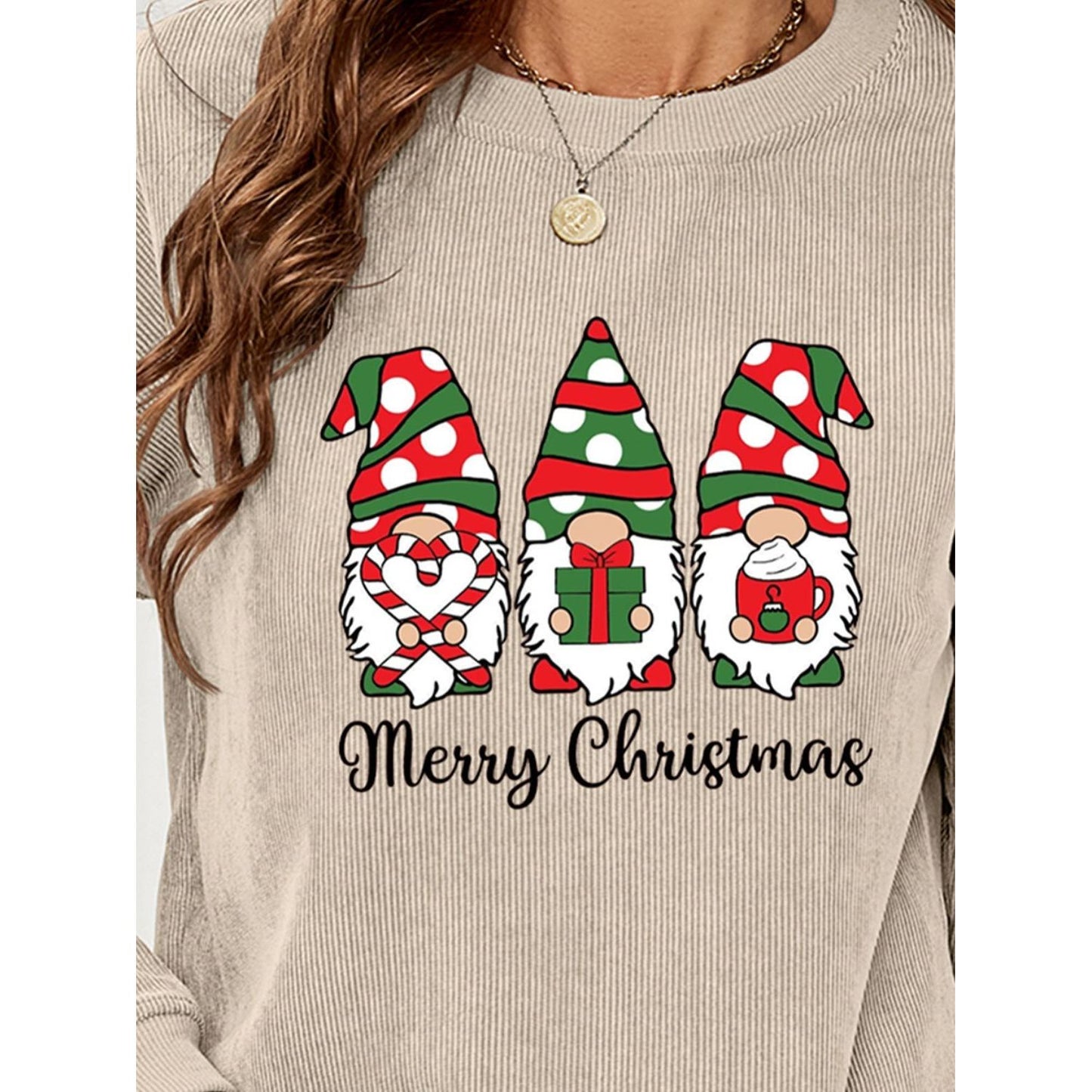 MERRY CHRISTMAS Graphic Sweatshirt