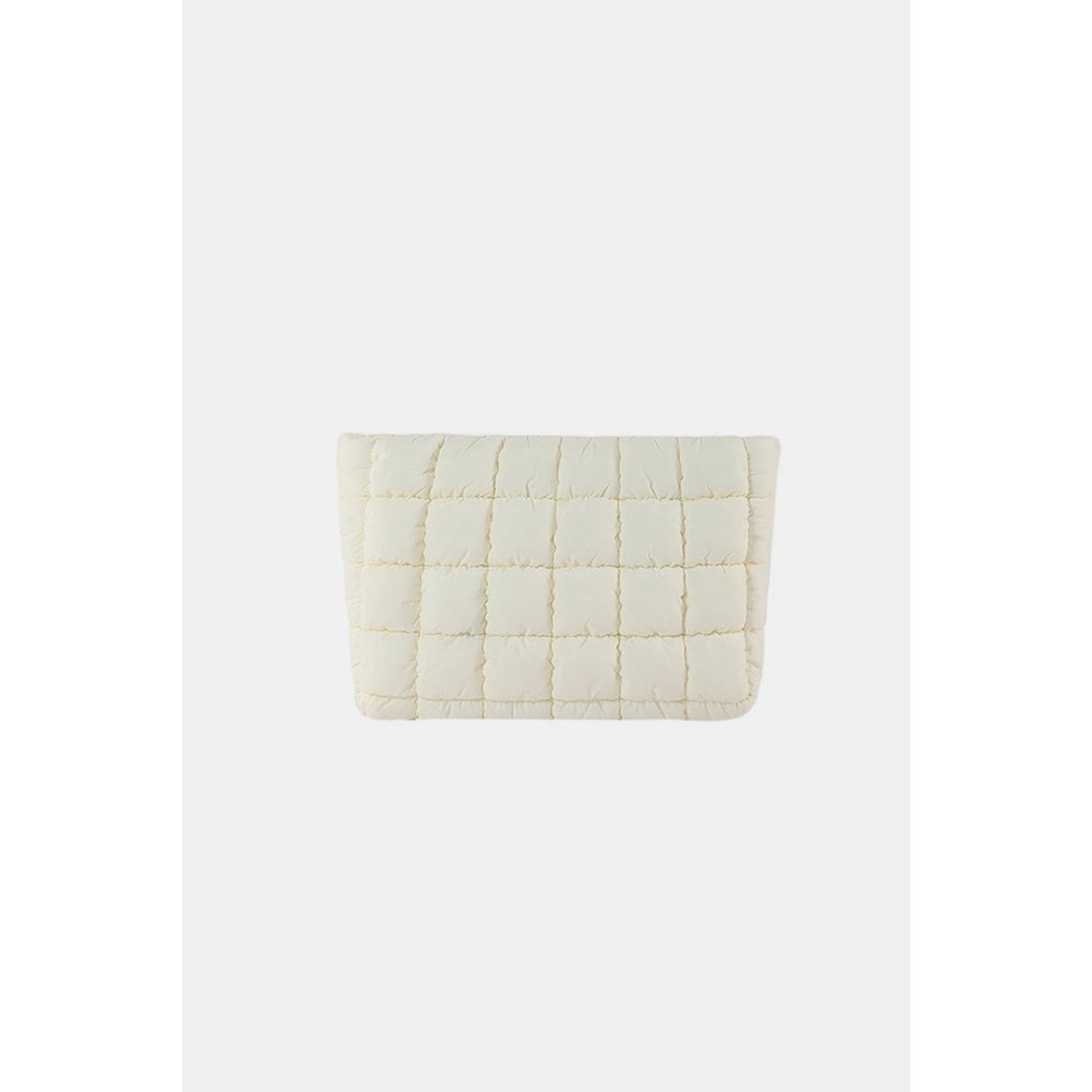 Zenana Quilted Puffy Pouch Clutch Bag