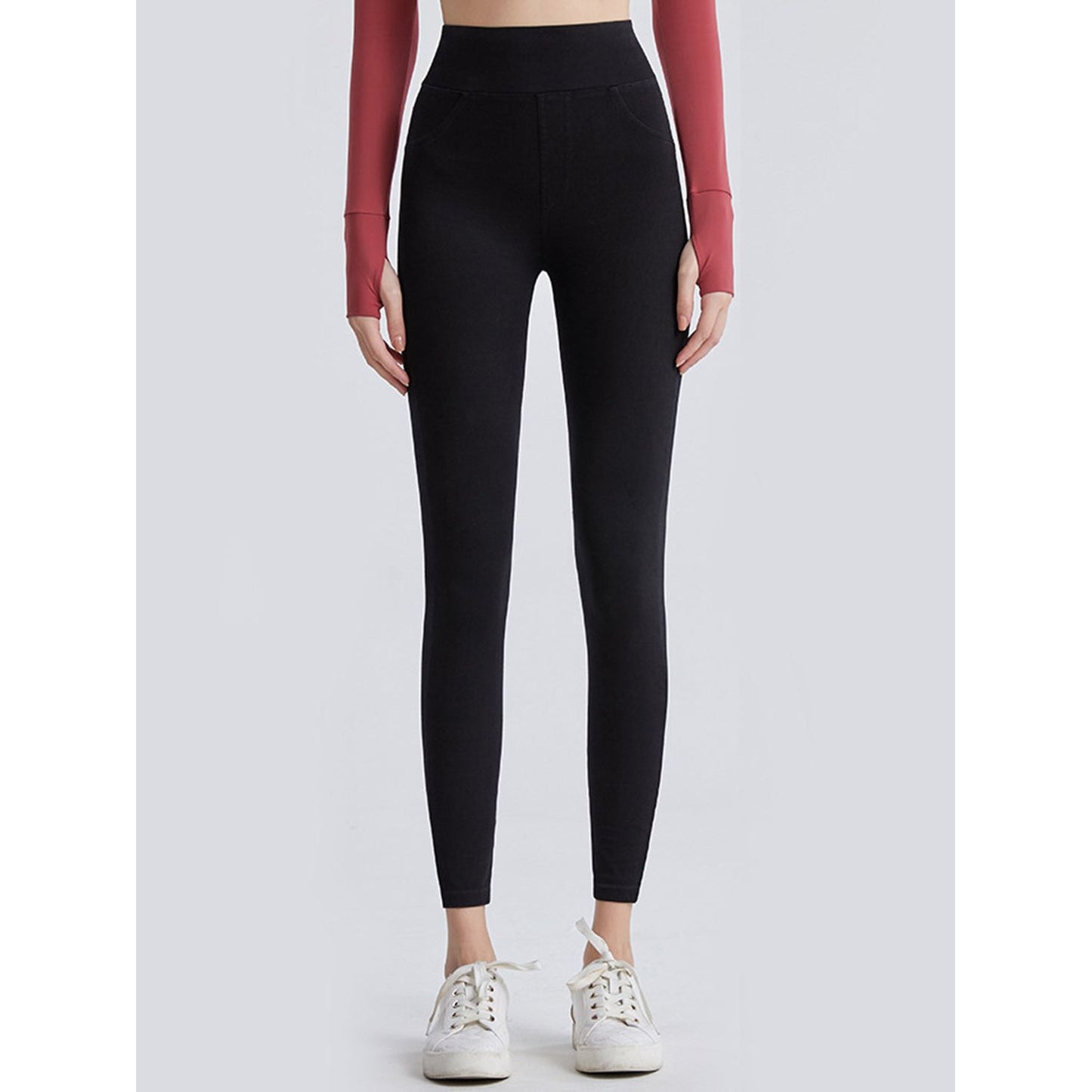 Wide Waistband Sports Leggings