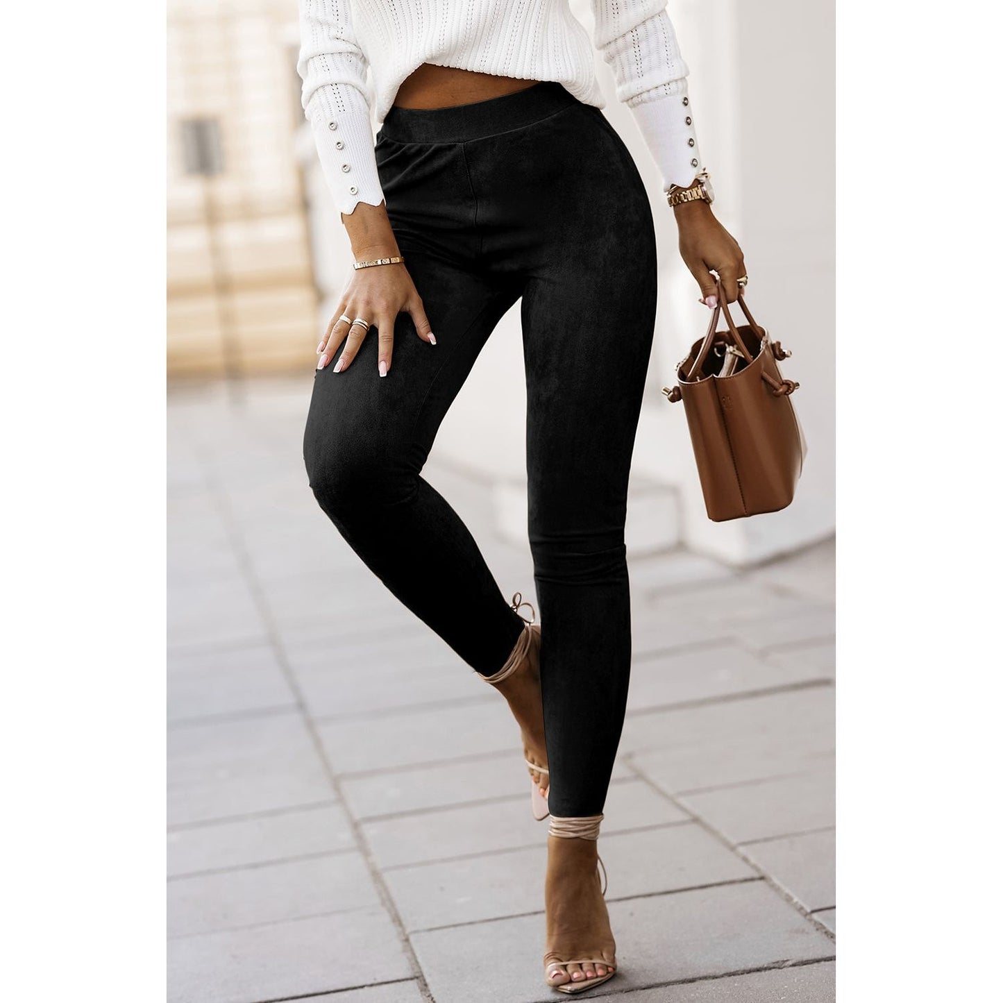 High Waist Skinny Leggings