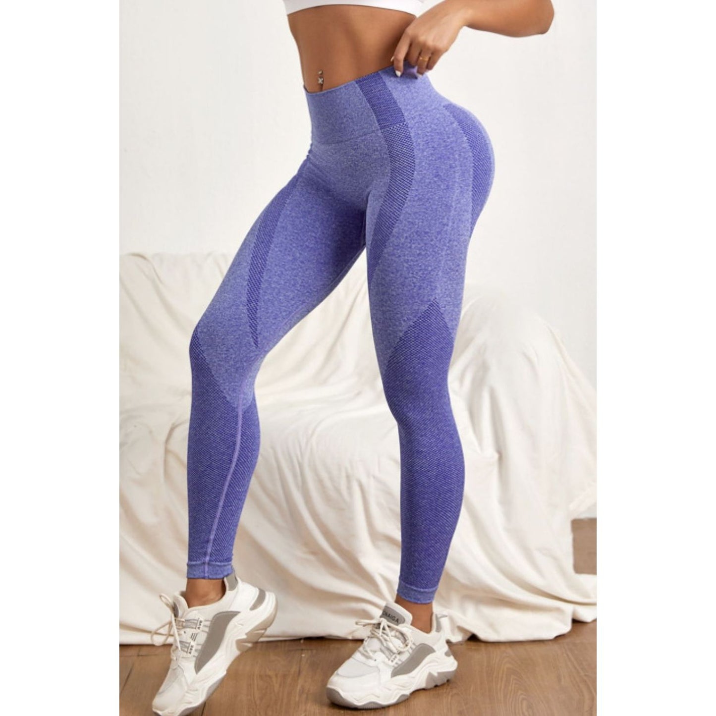 High Waistband Long Active Pants