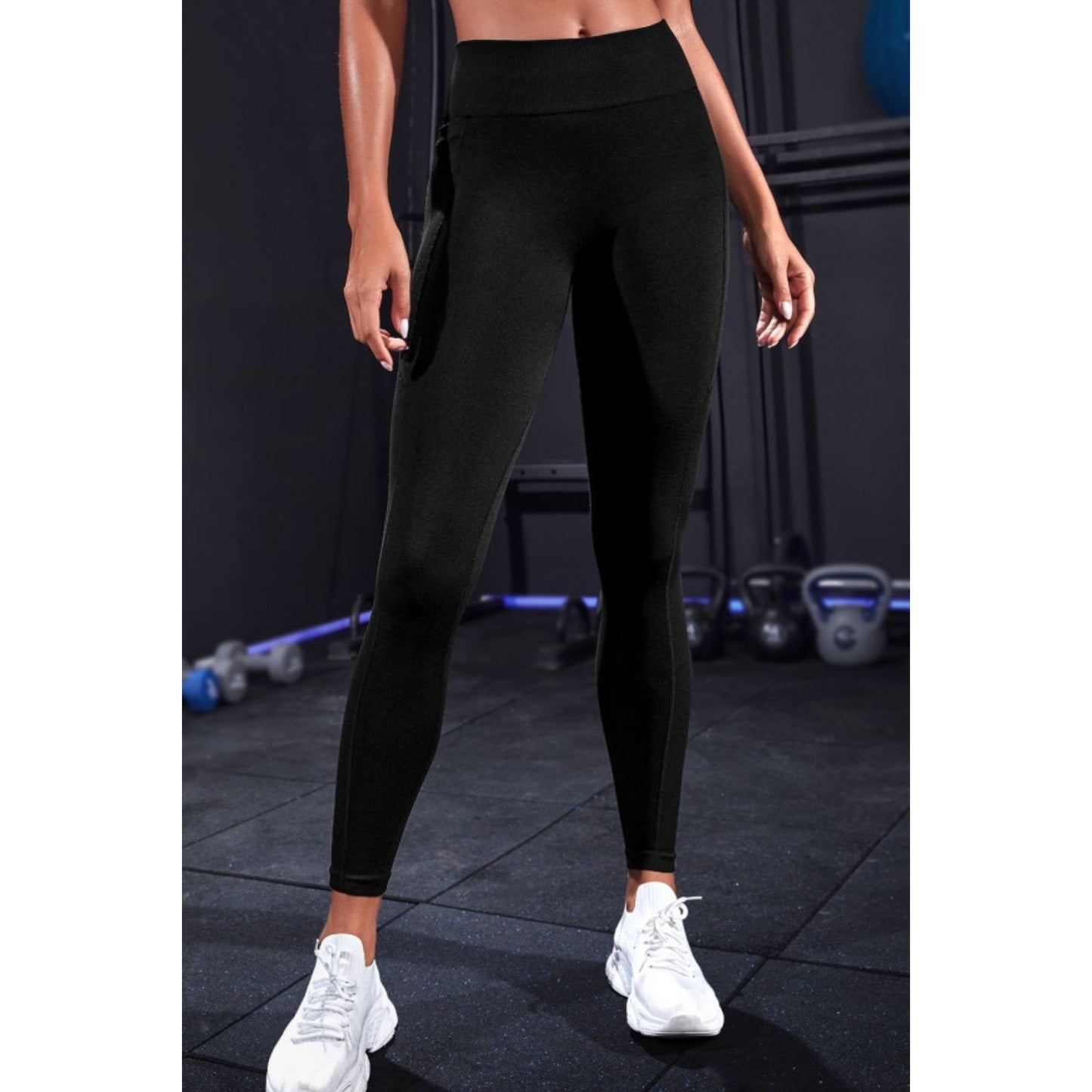 Wide Waistband Sports Leggings