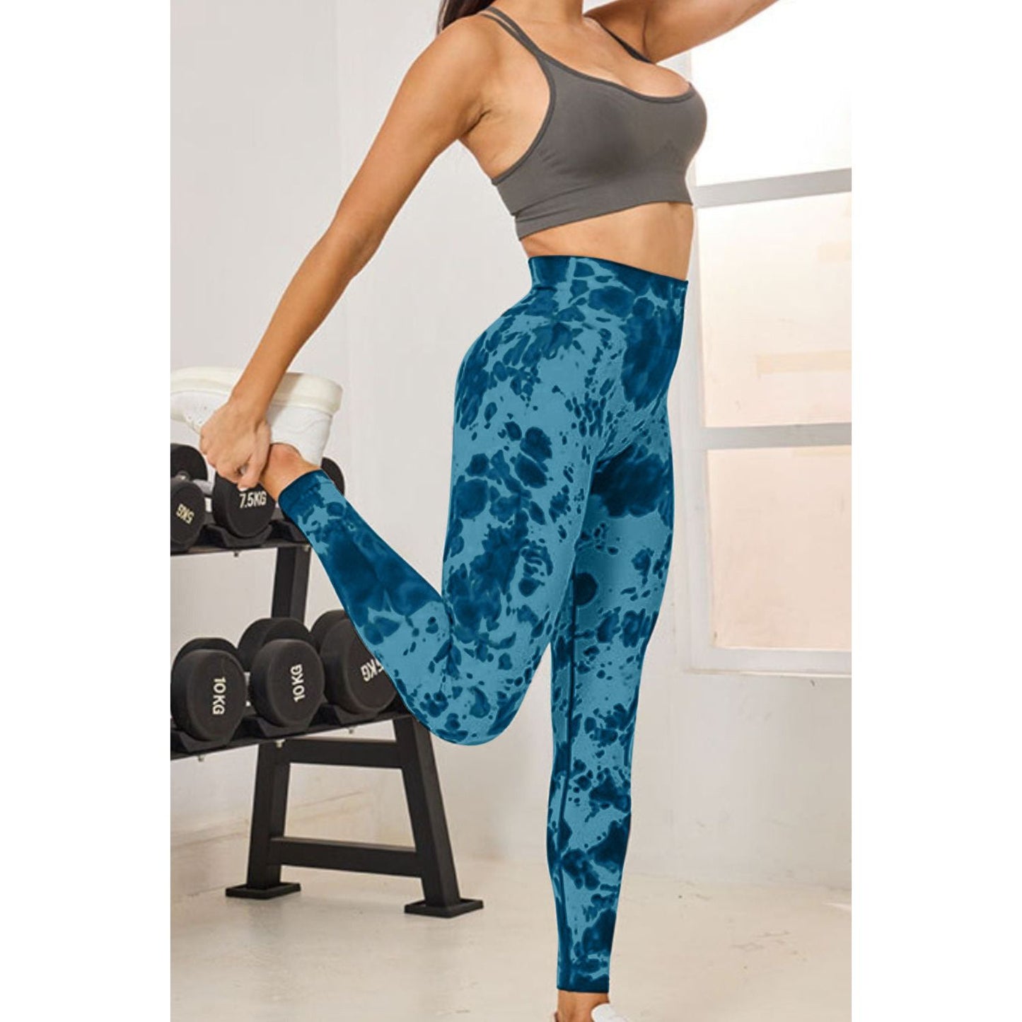 Tie-Dye High Waist Active Leggings