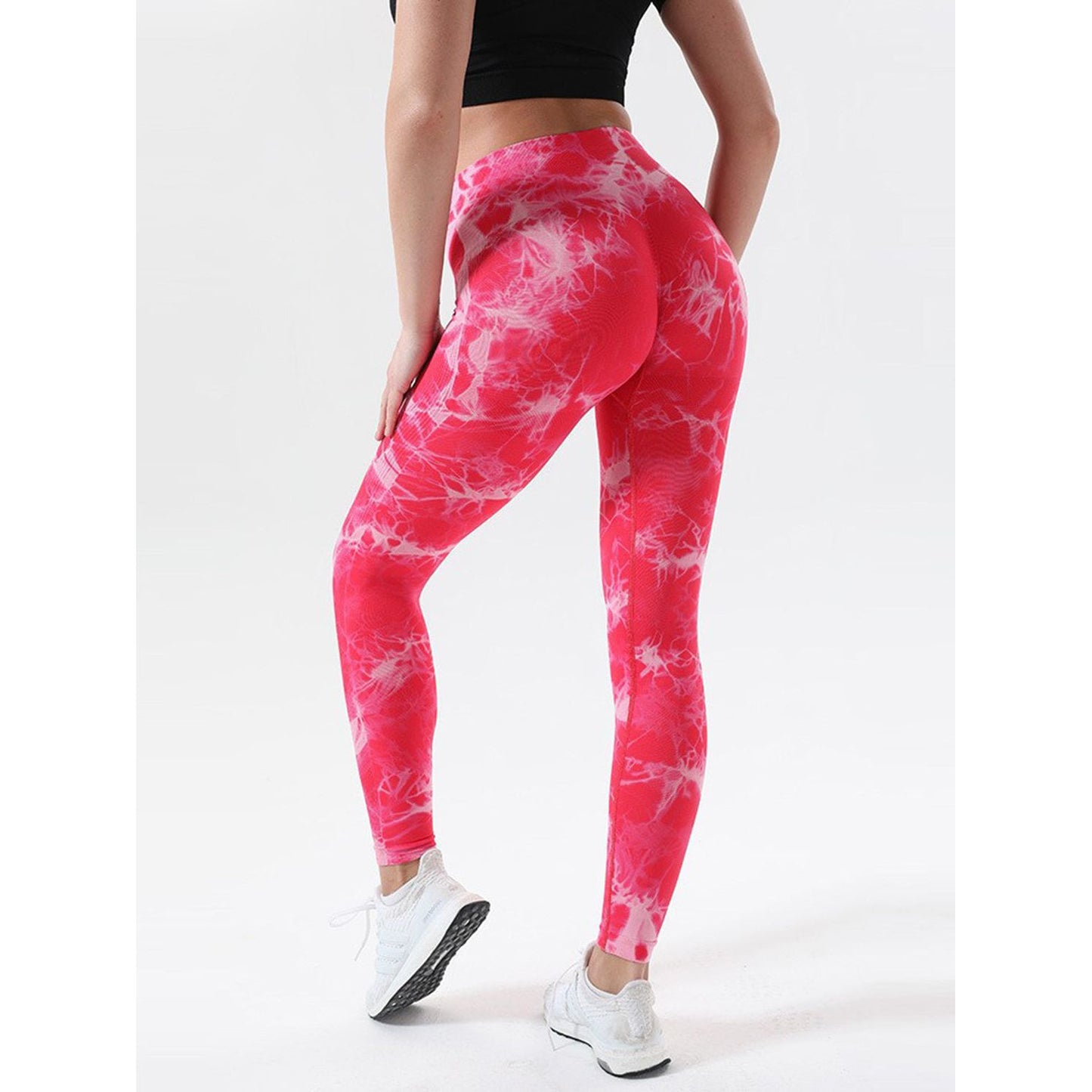 Tie-Dye High Waist Active Leggings