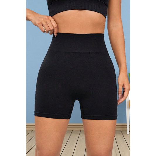 Wide Waistband Sports Shorts