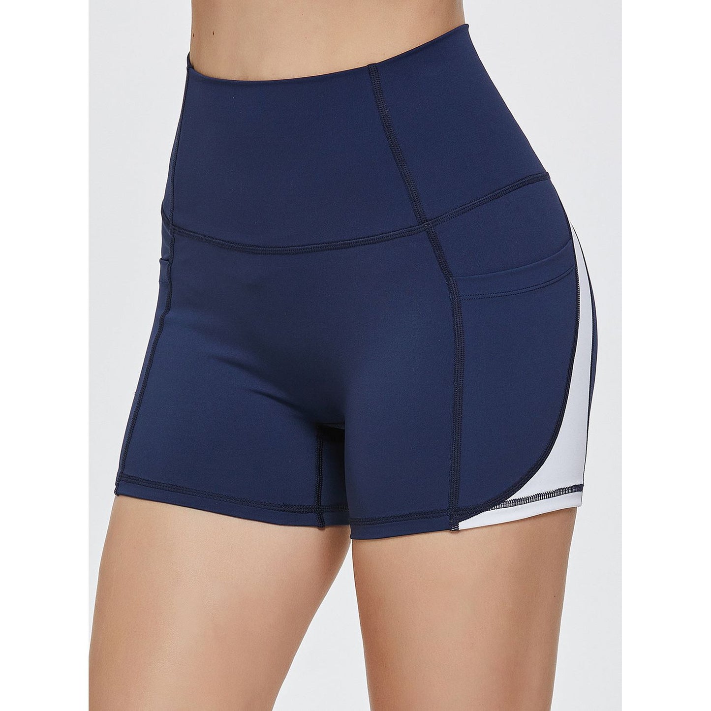 High Waist Active Shorts