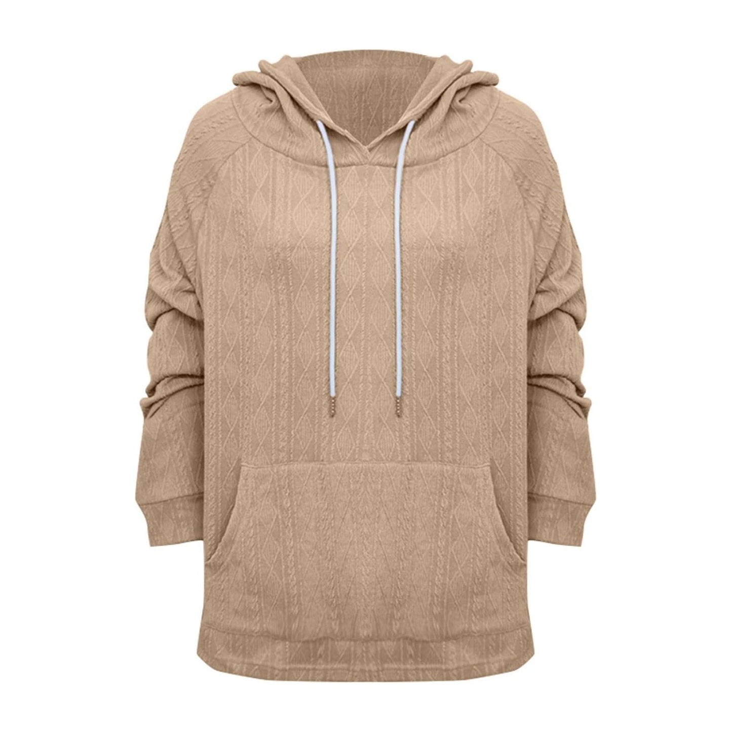 Full Size Drawstring Long Sleeve Hoodie