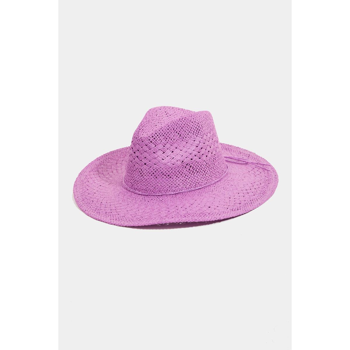 Fame Straw Braided Sun Hat