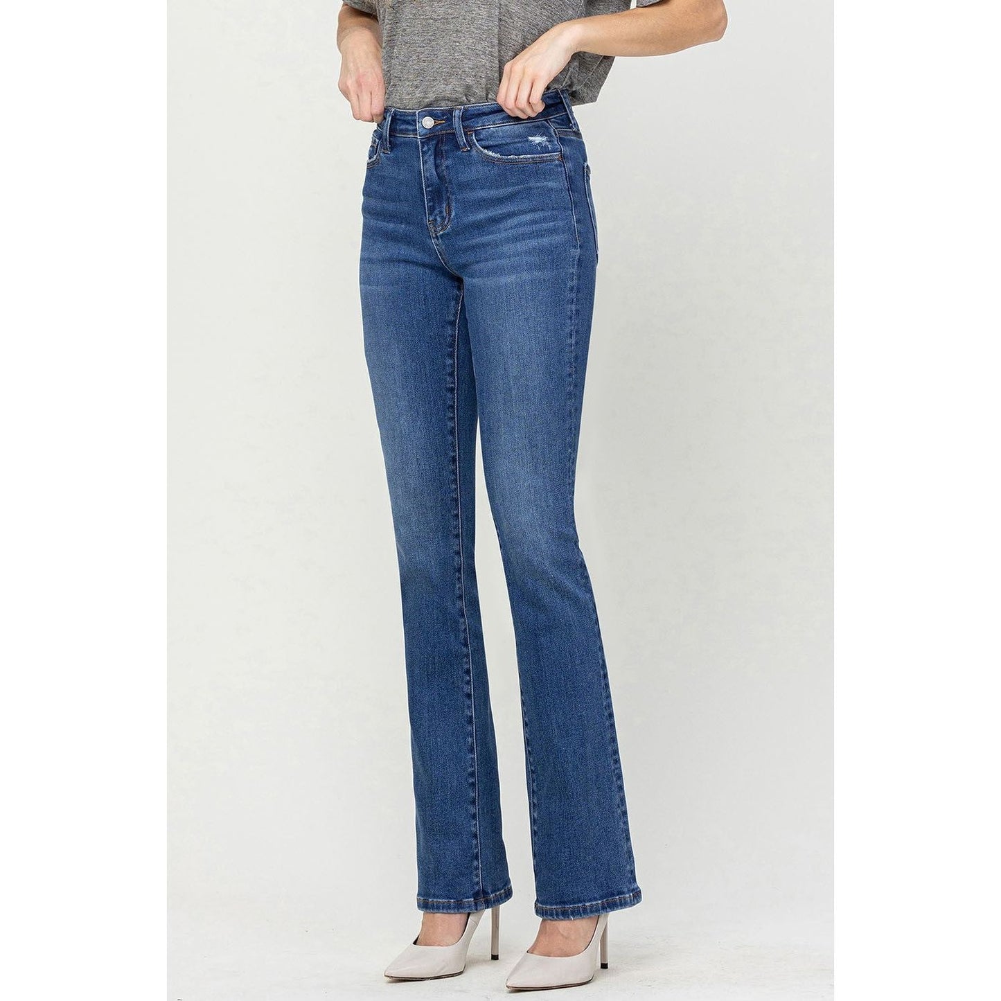 Vervet by Flying Monkey High Waist Bootcut Jeans